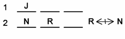 LSAT Preptest 23, Game 3, Question 17, Diagram 22