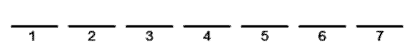 LSAT Preptest 24, Game 2 Setup, Diagram 1 LSAT Preptest 24, Game 2 Setup, Diagram 1