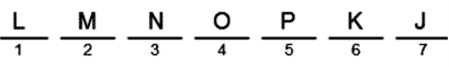 LSAT Preptest 24, Game 2, Question 9, Diagram 15 LSAT Preptest 24, Game 2, Question 9, Diagram 15