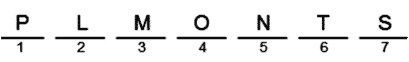 LSAT Preptest 26, Game 2, Question 9, Diagram 6