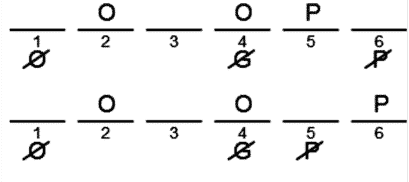 LSAT Preptest 27, Game 4, Question 21, Diagram 6